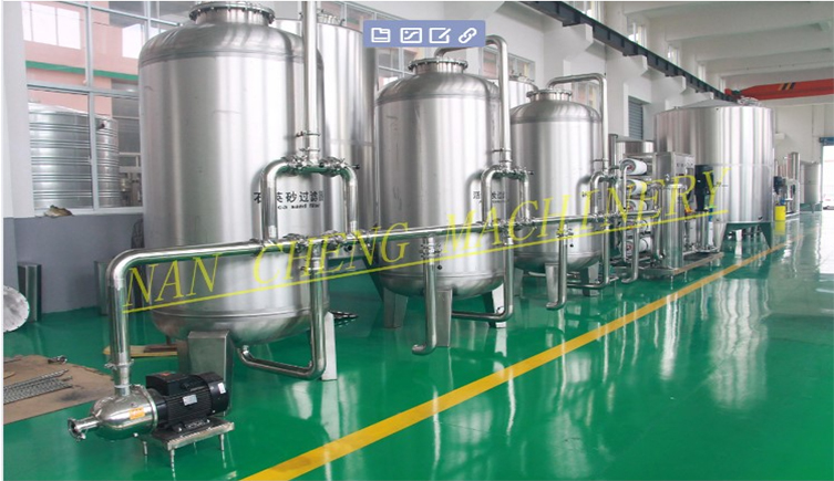 Automatic 3 in 1 Bottled Pure Water Filling Machine