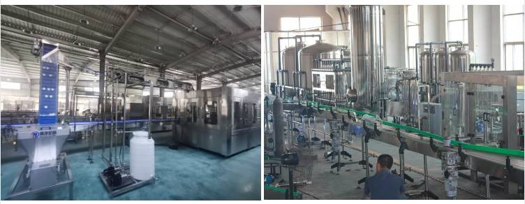 10000-12000BPH Automatic Water Washing Filling Capping 3-in-1 Machine 