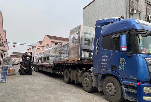 NanCheng Water Filling Production Line Was Shipped to Fujian