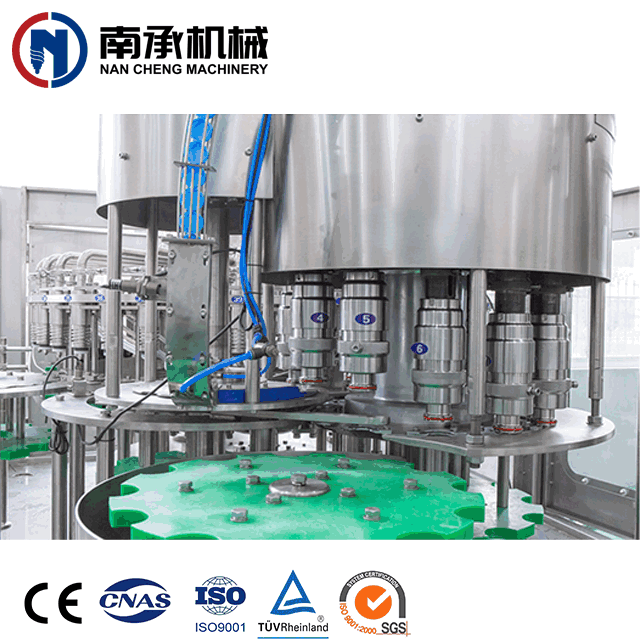 18000BPH Automatic Water Washing Filling Capping 3-in-1 Machine 